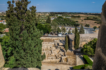 Kolossi castle at Cyprus, photographed in Cyprus, September 2017