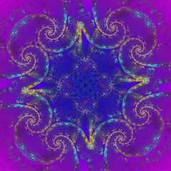 Abstract fractal pattern 