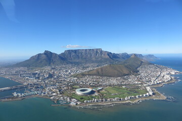 Fototapeta premium Südafrika - Kapstadt - Tafelberg