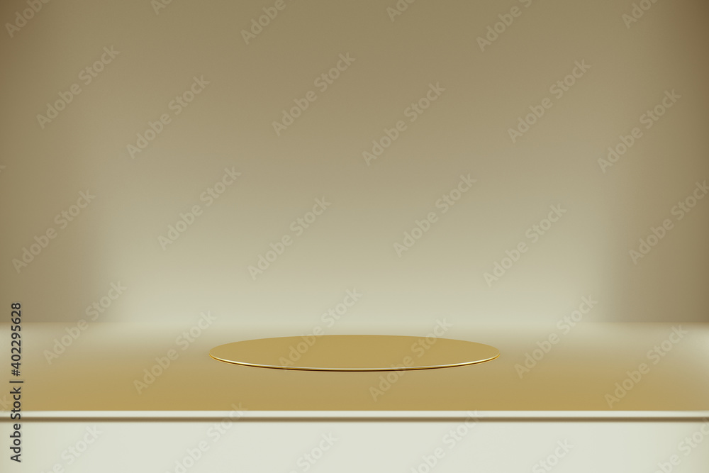 Poster abstract background, scene for product display. 3d rendering