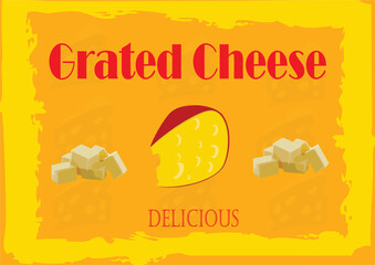 Shredded cheese has a very delicious taste which does not detract from a top quality cheese..