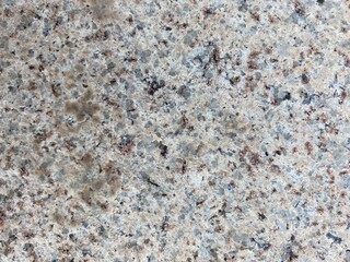 Closeup of outdoor cut marble.
