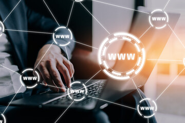 WWW - World Wide Web on the global Internet