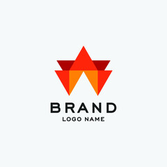 Obraz premium modern letter M logo design template