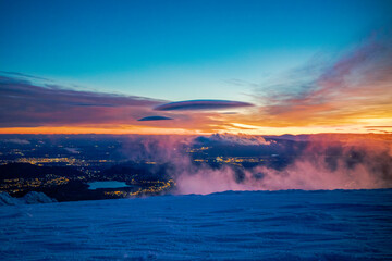 temporal de nieve y frio en la montaña . Filomena  © Dani Sanz