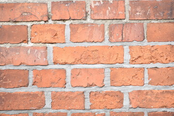 red brick wall