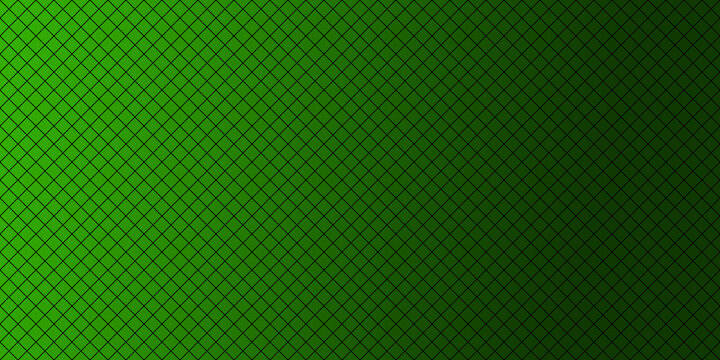 The background of the green gradient is covered with a textured black grid.
