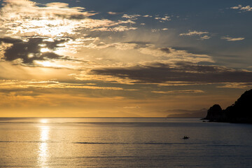 Sunrise Kayaking in Abel Tasman National Park, New Zealand