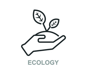 Nature Vector Line Icon. Simple Thin Line Icon, Premium Quality Design element. ecological farming concept.
