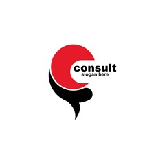 consulting logo design template
