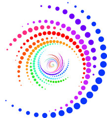 Fototapeta premium design whirlwind, abstract colorful swirl
