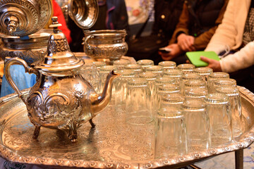 モロッコのティーセット