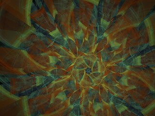 Imaginatory fractal background Image