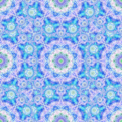 Marble tiles. Seamless pattern in gentle pastel colors. Printing on fabric and for interior decoration. 