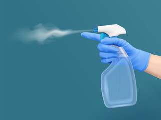 Household Spray Illustration