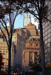 Naklejka premium side shot national museum of american indians