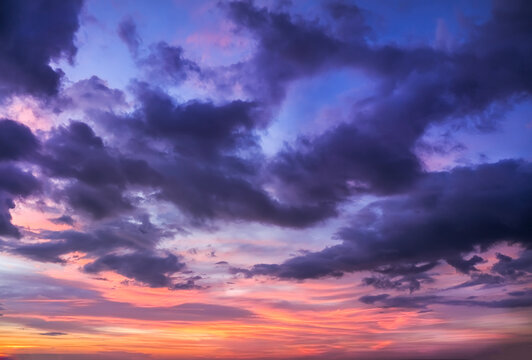 Dramatic sky, perfect for sky replacement, backgrounds, screen saver or any other application