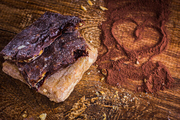 Italian Fudge with a Heart of Chocolate