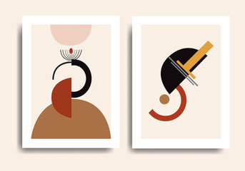 Design Abstract, Modern Geometric Vector Graphic Design Set
