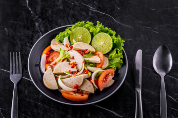 Spicy Vietnamese Sausage Salad