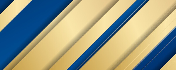 Abstract elegant dark blue texture composition with lines and gold diagonal shapes. Vector illustration design for business corporate presentation, banner, cover, web, flyer, business card, poster