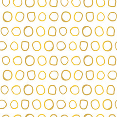 Geometric circle seamless pattern. Modern stylish texture.