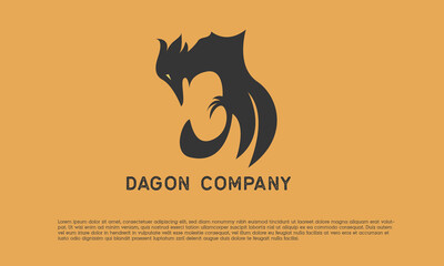 dagon simple logo icon company