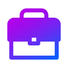 Briefcase icon vector