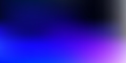 Dark pink, blue vector blur drawing.