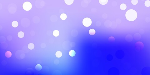 Light purple vector backdrop with dots.