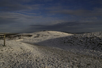 Cleeve Hill snow