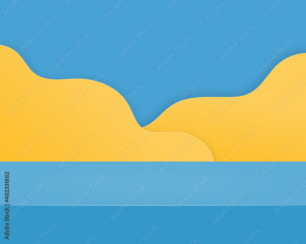 Poster empty cylinder podium on minimal background. abstract minimal scene with geometrical forms. design f