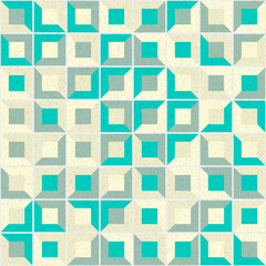 Abstract Geometric Pattern generative computational art illustration