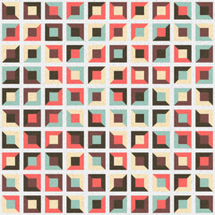 Abstract Geometric Pattern generative computational art illustration