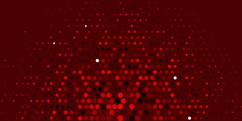 Light Orange vector texture with disks.