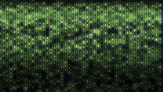 Matrix stile code background 4k