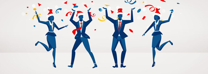 New 2021 growth and development prospects. 3D illustration