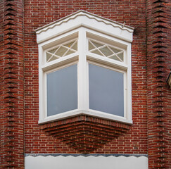 Detail of a building with architectural ornament
