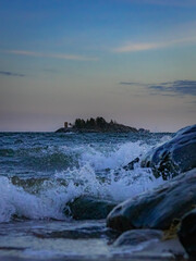 Small island on the sea 