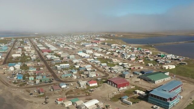 The Fog is lifting in Barrow Alaska now called Utqiagvik AK