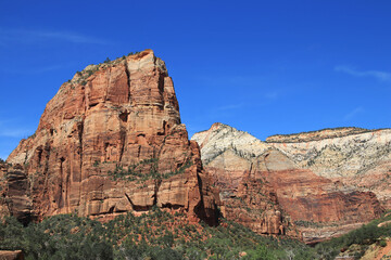 mountains in zion national park