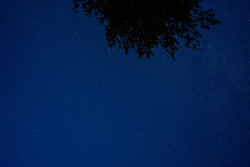 Fototapeta na wymiar Blue sky with stars in United Kingdom