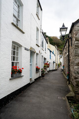 Village of Polperro in Cornwalls, United Kingdom