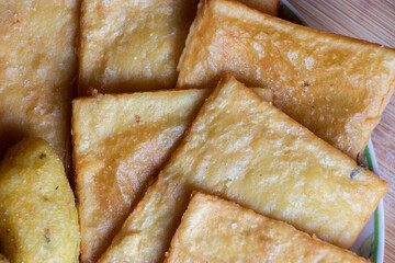 Panelle e crocchè, tipico cibo da strada di Palermo
