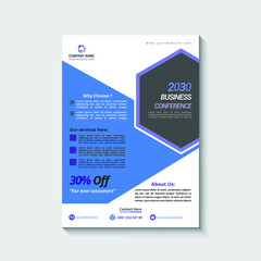 Creative modern business and corporate flyer design templets for 2021