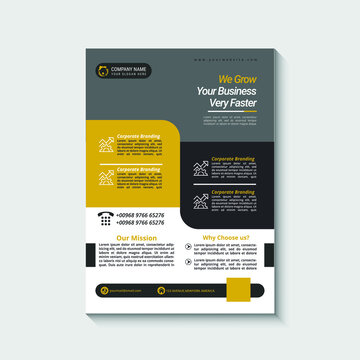 Creative modern business and corporate flyer design templets for 2021