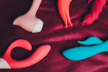 Vibrator for relaxation and pleasure.Vibrator for sex games. Vaginal exercise machines for...