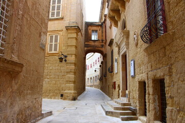 Obraz premium La ville de Mdina, dans le centre de Malte