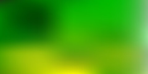 Light green vector abstract blur background.