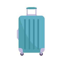 Trolley Bag Flat Illustration